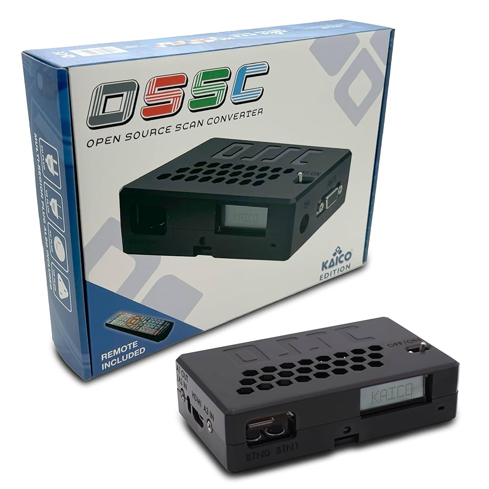 正規品 OSSC Open Source Scan Converter Kaico Edition OSSC Open Source Scan Converter 1.8 with SCART